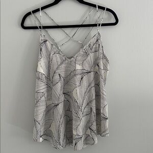 Sienna Sky Monochrome Striped Top